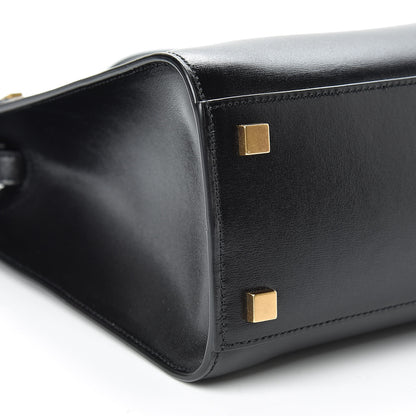 Saint Laurent Calfskin Small Manhattan Shopper Tote Black 10 of 11