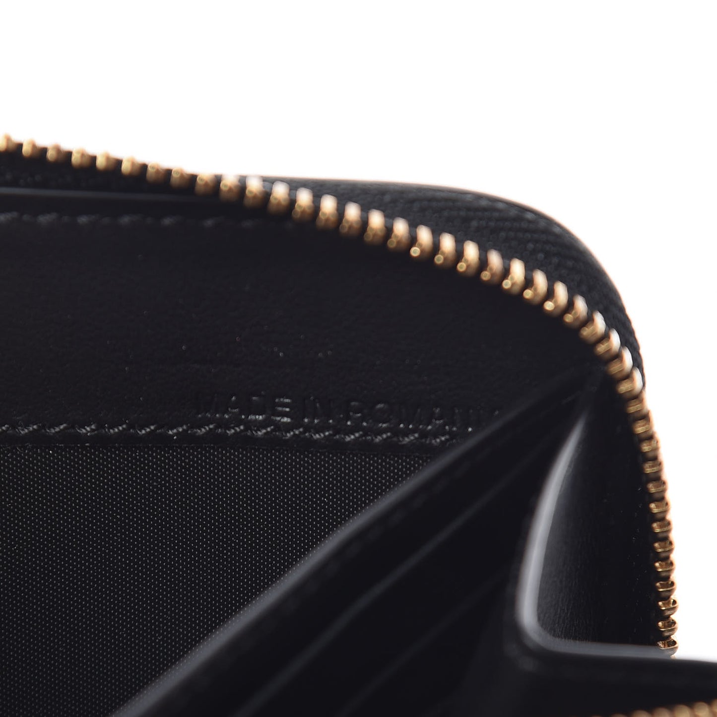 Vintage Check Elmore Zip Around Wallet Black