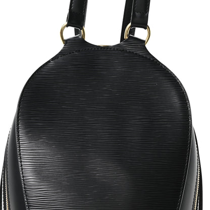 Louis Vuitton Epi Mabillon Backpack Black 6 of 8