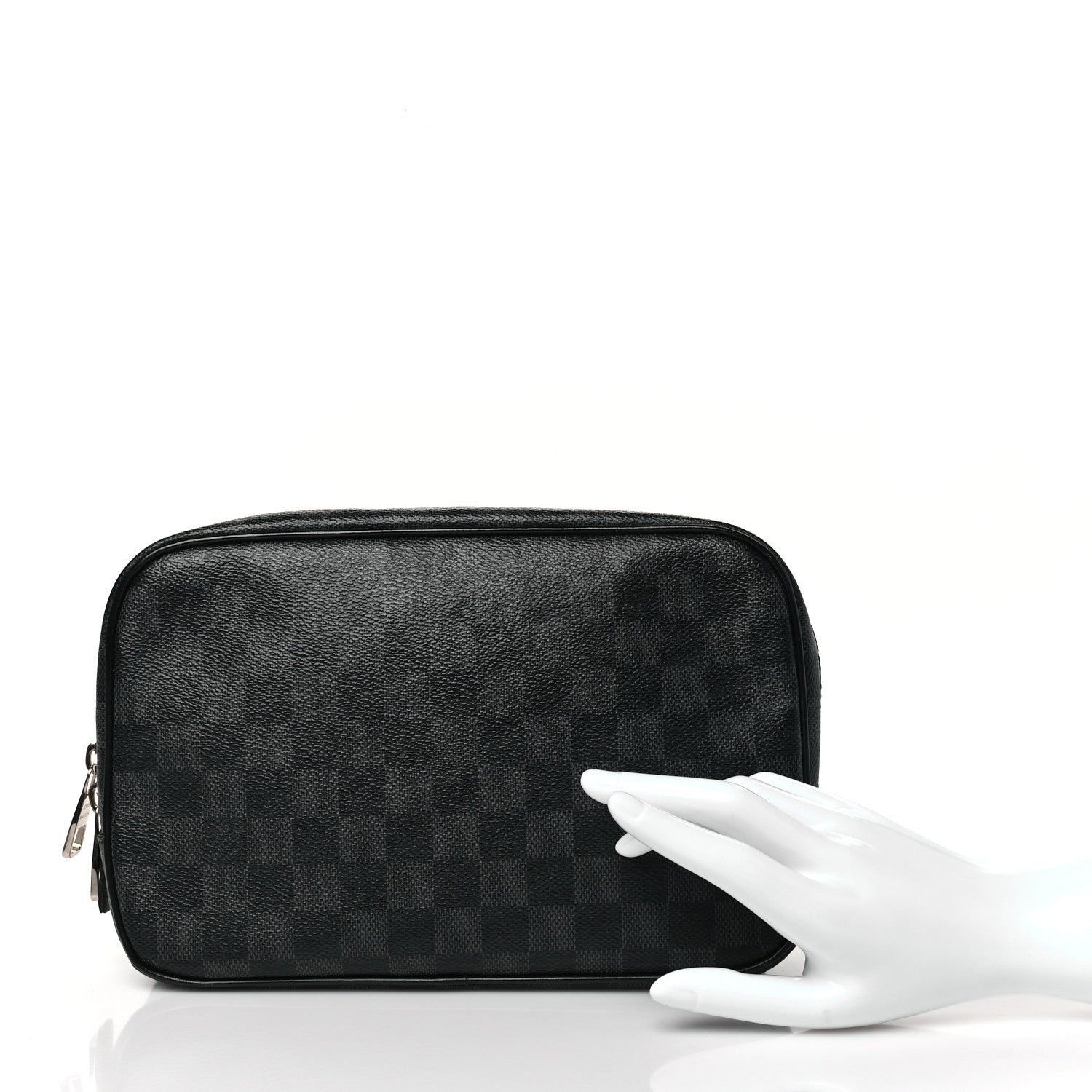 Louis Vuitton Damier Graphite Toilet Pouch GM 2 of 8