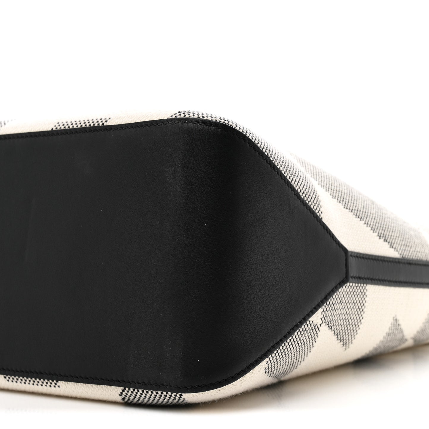 Swift H Canvas Cabas H En Biais 40 Black Ecru
