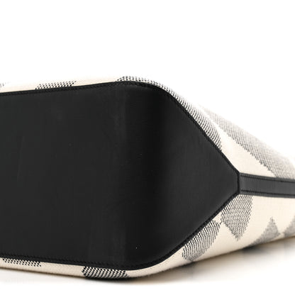 Hermes Swift H Canvas Cabas H En Biais 40 Black Ecru 9 of 9