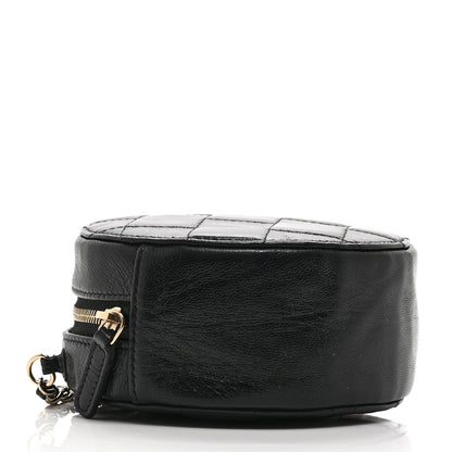 Chanel Calfskin Round Clutch With Chain Black 4 of 10
