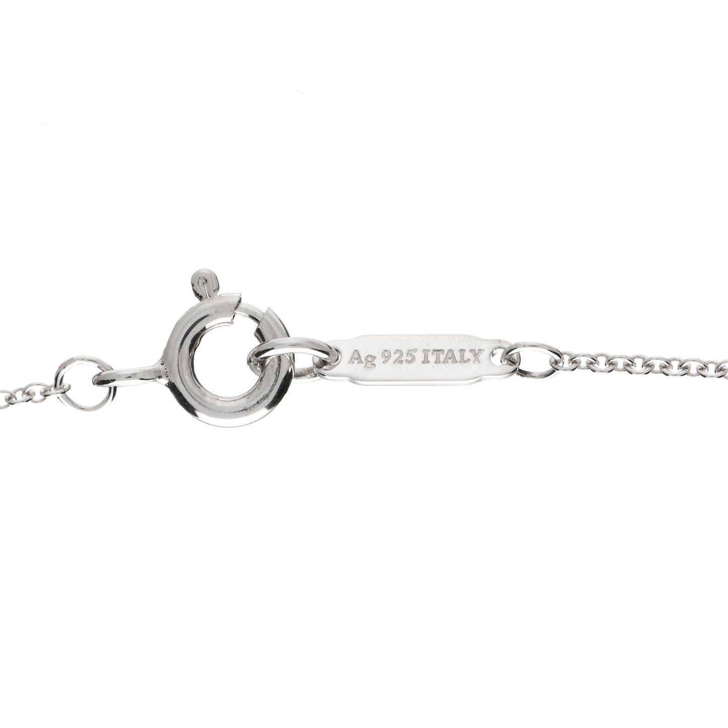 Sterling Silver Atlas Open Pendant Necklace