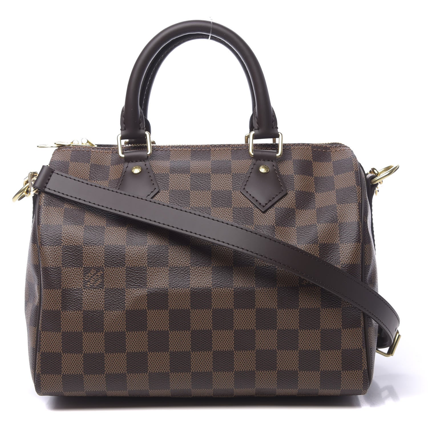 Louis Vuitton Damier Ebene Speedy Bandouliere 25 1 of 10