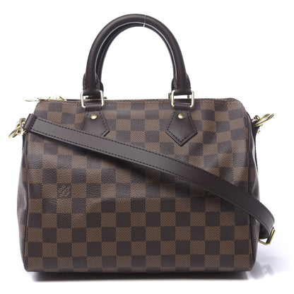 Louis Vuitton Damier Ebene Speedy Bandouliere 25 1 of 10