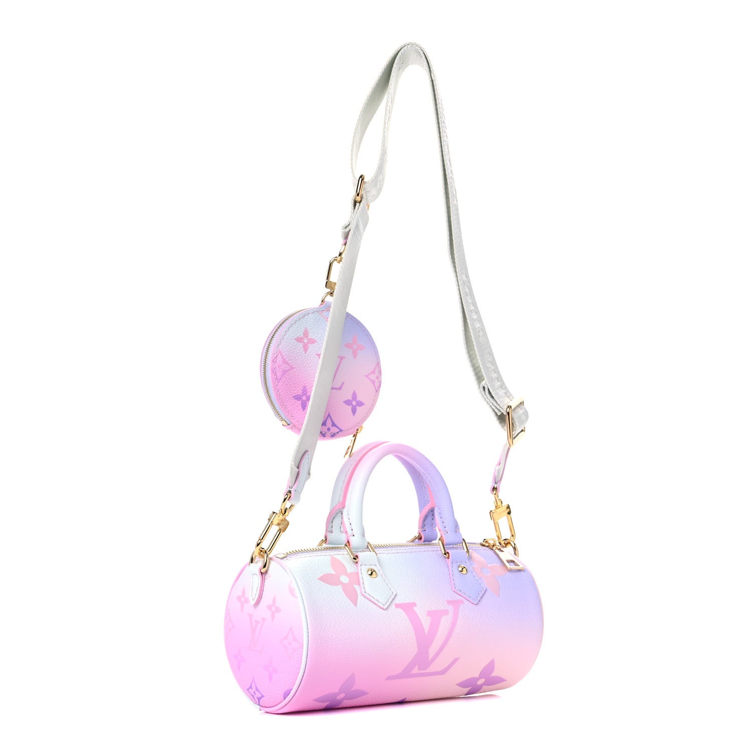 Louis Vuitton Monogram Giant Spring In The City Papillon BB Sunrise Pastel 3 of 9