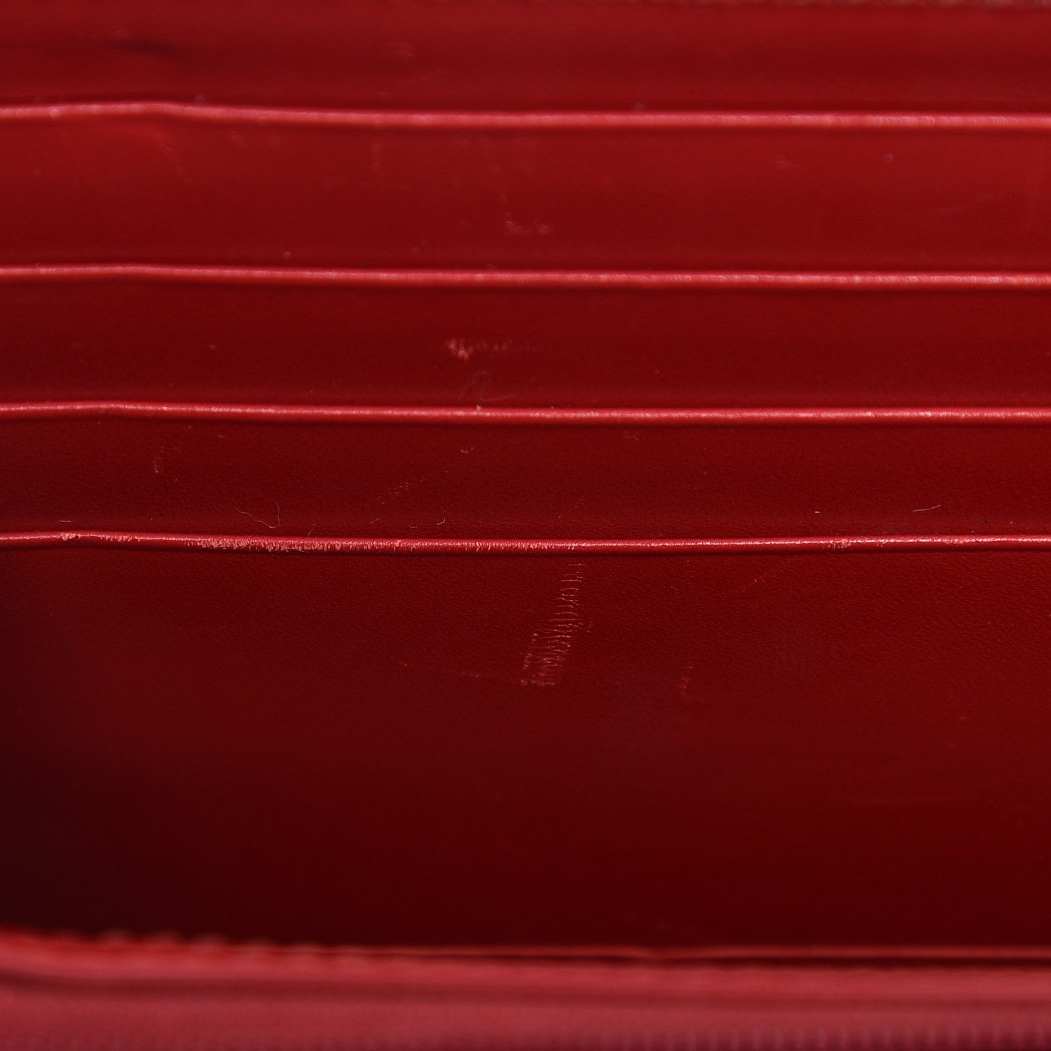 Gucci Guccissima Signature Travel Document Case Hibiscus Red 9 of 9