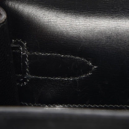 Hermes Box Kelly Retourne 32 Black 12 of 31