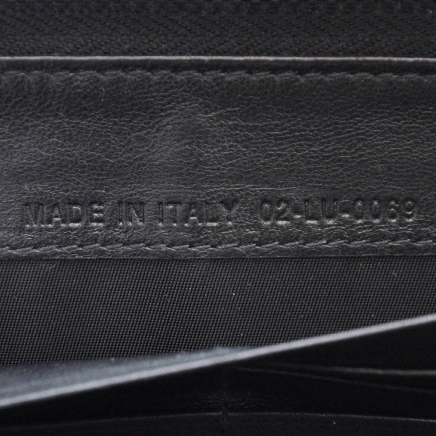 Christian Dior Patent Ultimate Zip Around Wallet 8 of 9