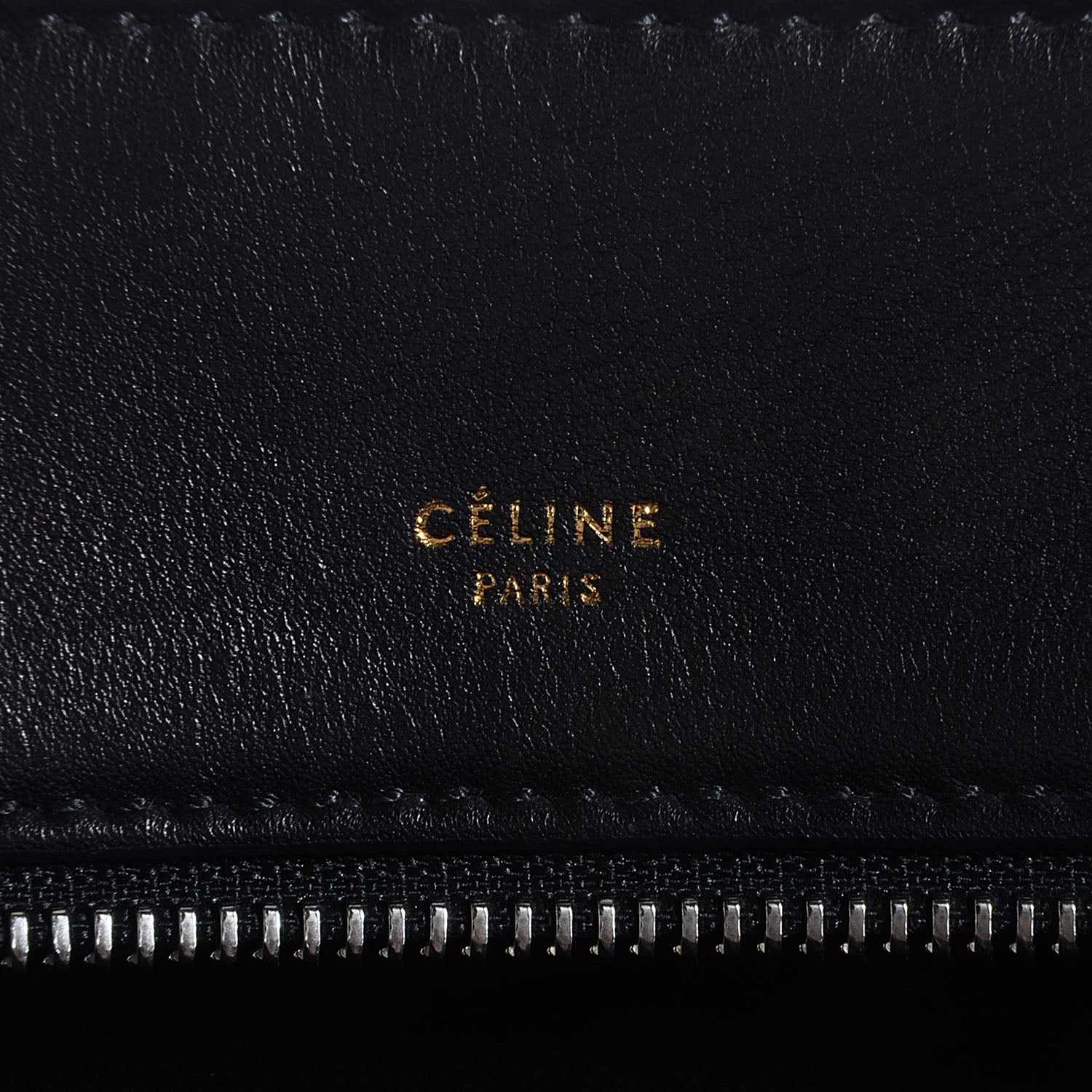Celine Python Medium Edge Shoulder Bag Natural Black 6 of 9