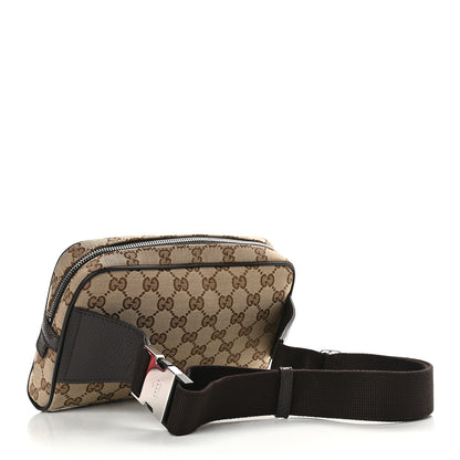 Gucci Monogram Belt Bag Dark Brown 3 of 9