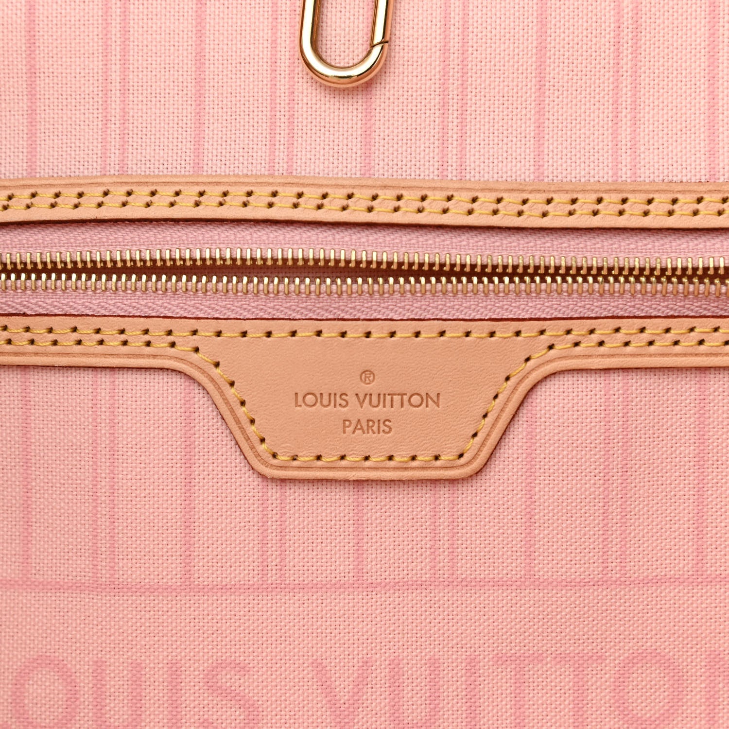 Louis Vuitton Damier Azur Neo Neverfull MM Rose Ballerine 8 of 11