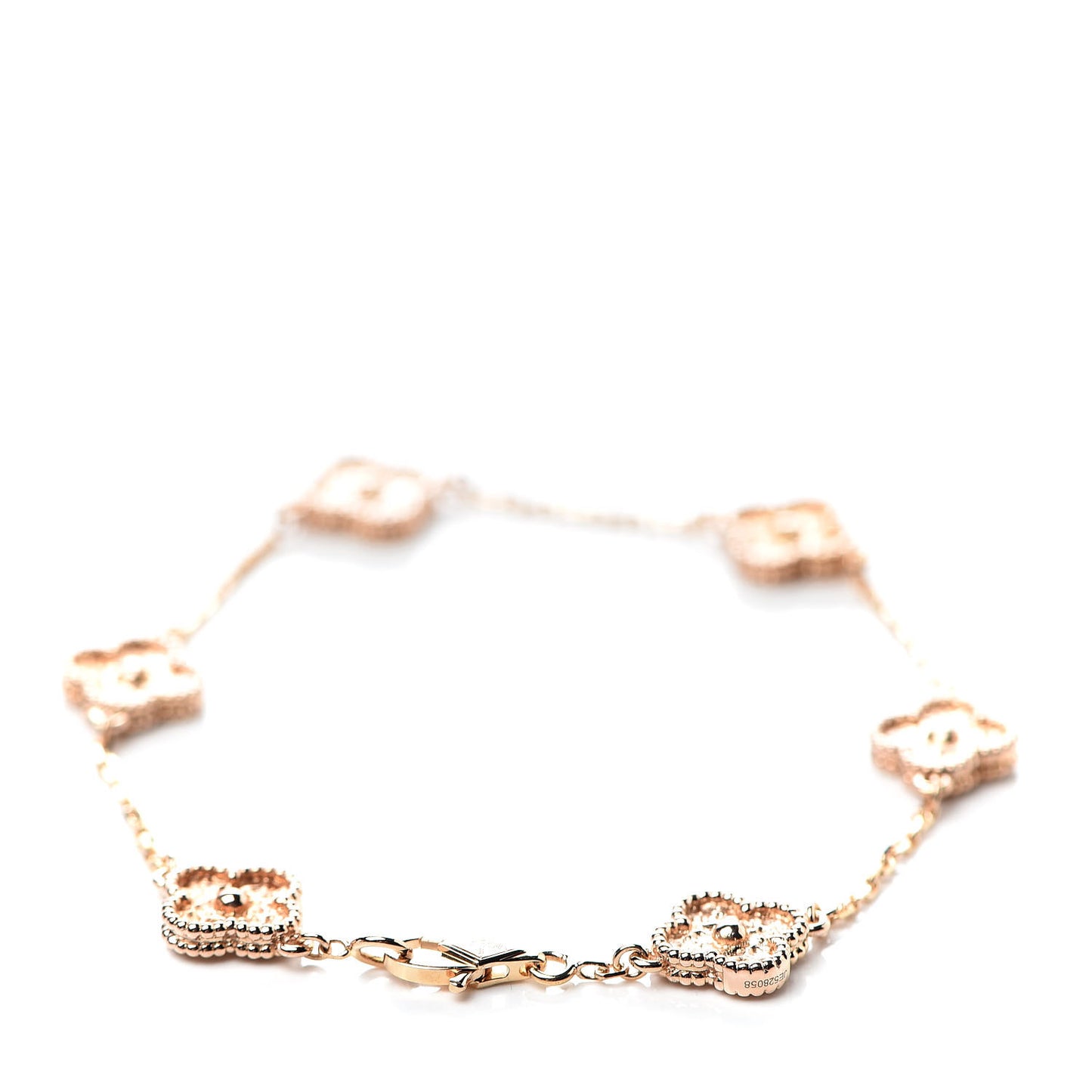 18K Rose Gold 6 Motifs Sweet Alhambra Bracelet