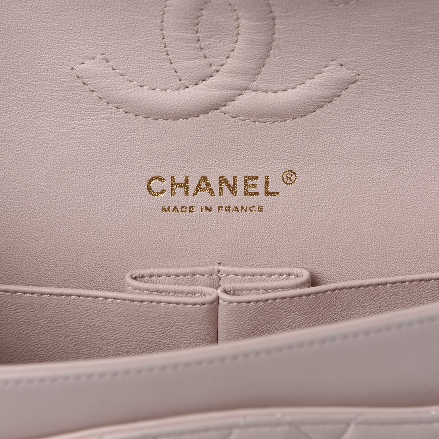 Chanel Lambskin Quilted Medium Double Flap Pink 7 of 10