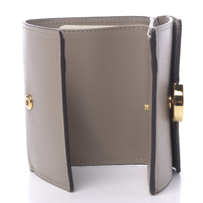 Fendi Vitello Cruise F is Fendi Micro Tri-Fold Envelope Wallet Tortora 5 of 7