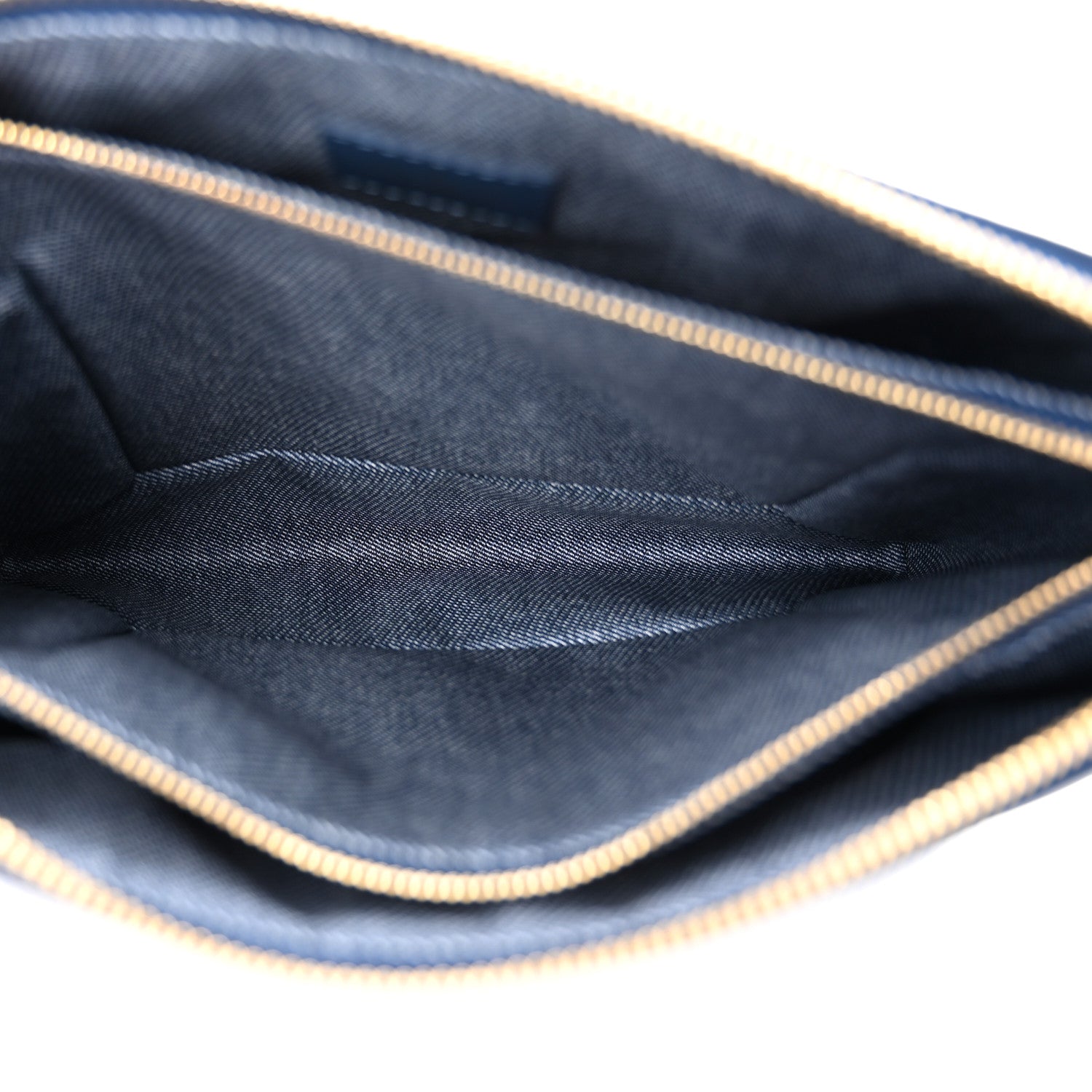Louis Vuitton Lambskin Embossed Monogram Coussin PM Denim Blue 6 of 11