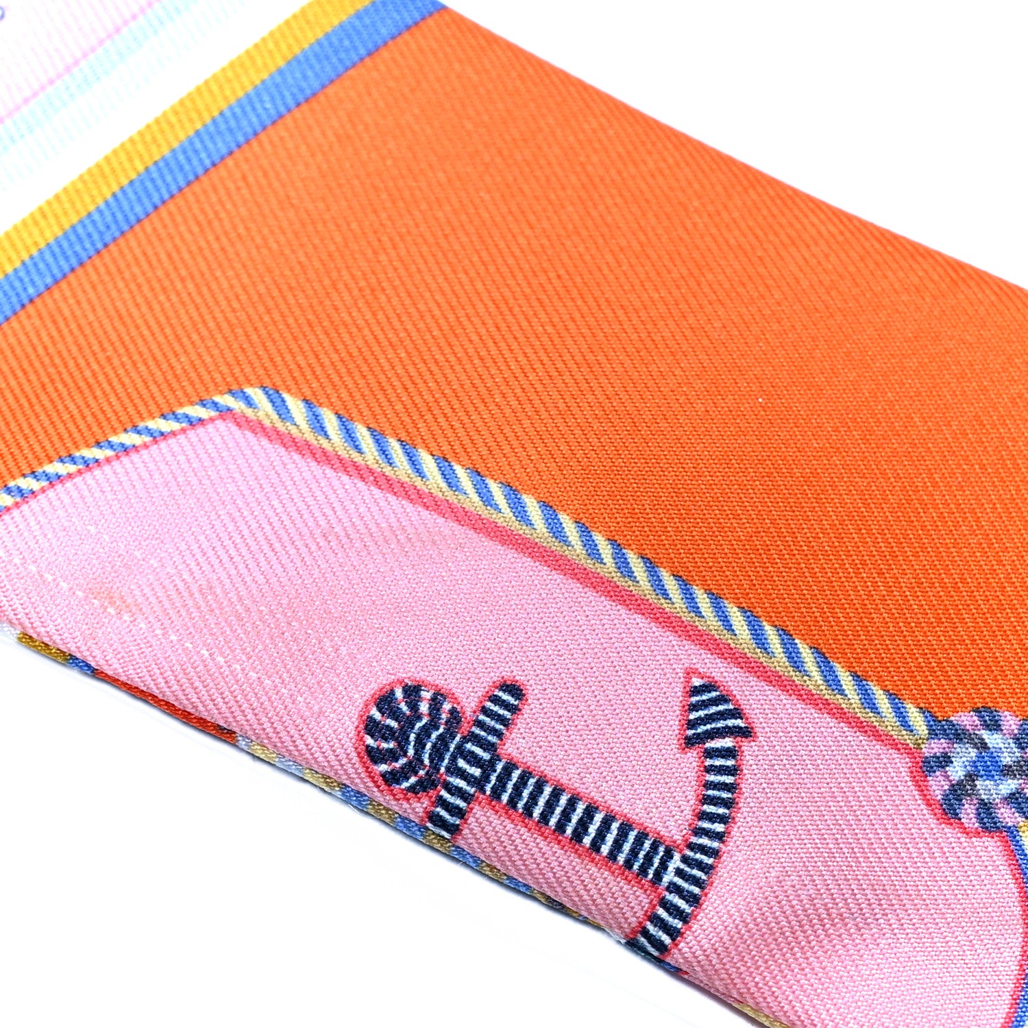 Hermes Silk Epaulettes De Gala Twilly 6 of 6