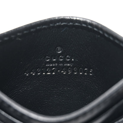 Gucci Calfskin Matelasse GG Marmont Card Holder Black 6 of 7