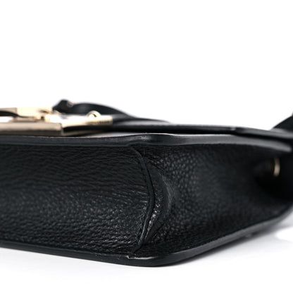 Jimmy Choo Grainy Pebbled Rebel Crossbody Bag Black 8 of 8