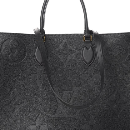Louis Vuitton Empreinte Monogram Giant Onthego GM Black 7 of 11