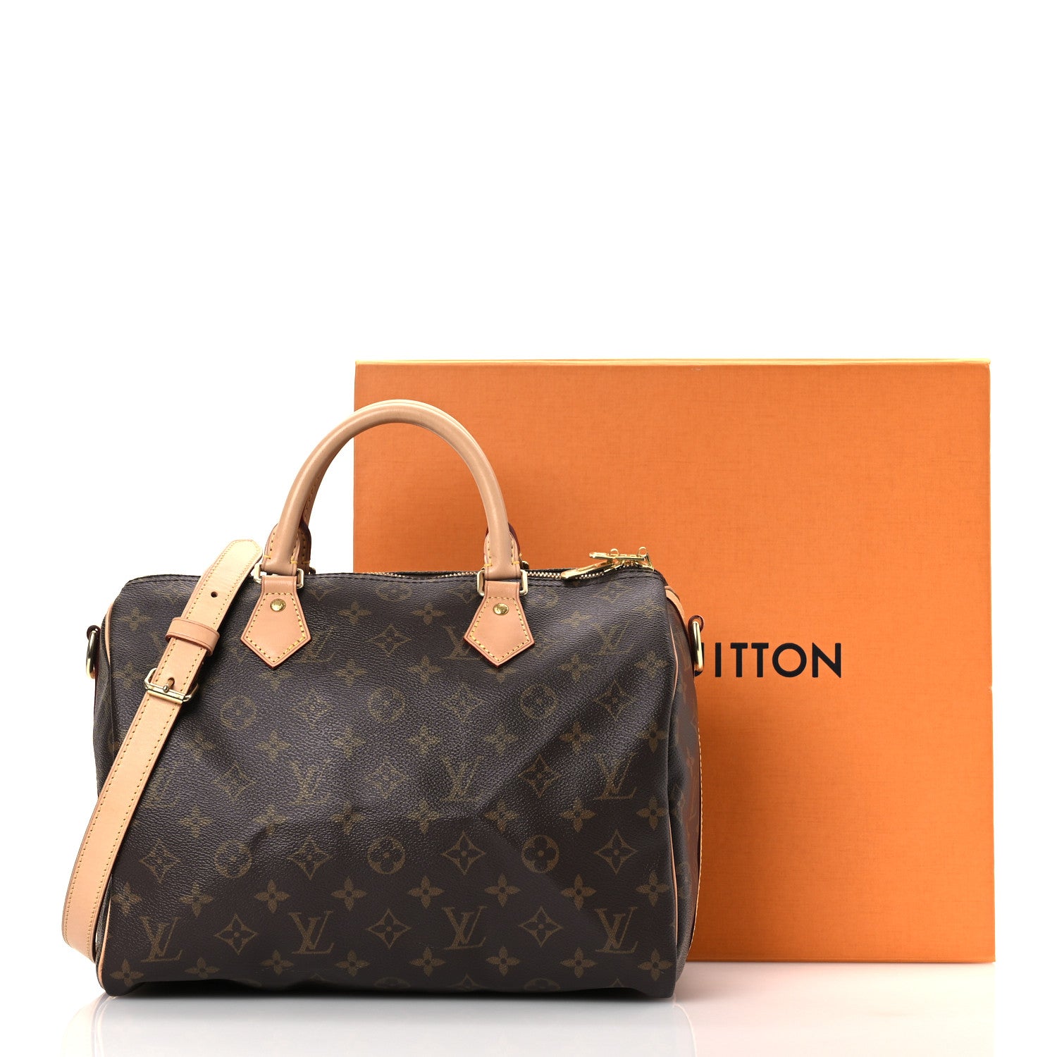 Louis Vuitton Monogram Speedy Bandouliere 30 13 of 13