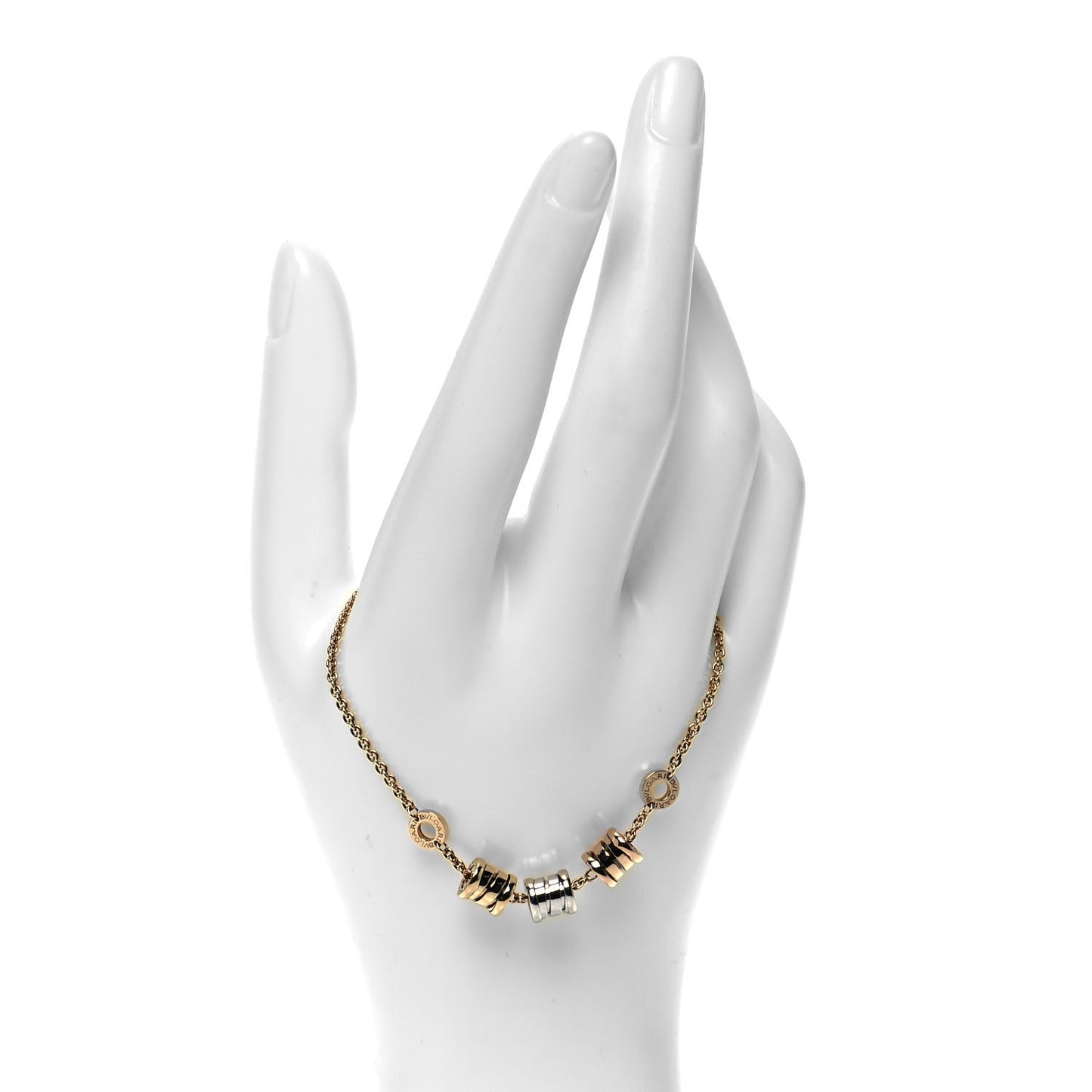 18K Yellow Rose White Gold B.Zero1 Bracelet