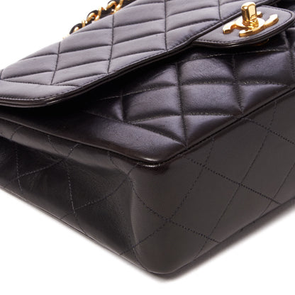 Chanel Lambskin Quilted Small Single Flap Black 8 of 9
