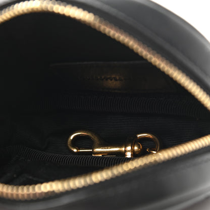Saint Laurent Lambskin Quilted Lolita Cosmetic Pouch Black 5 of 8