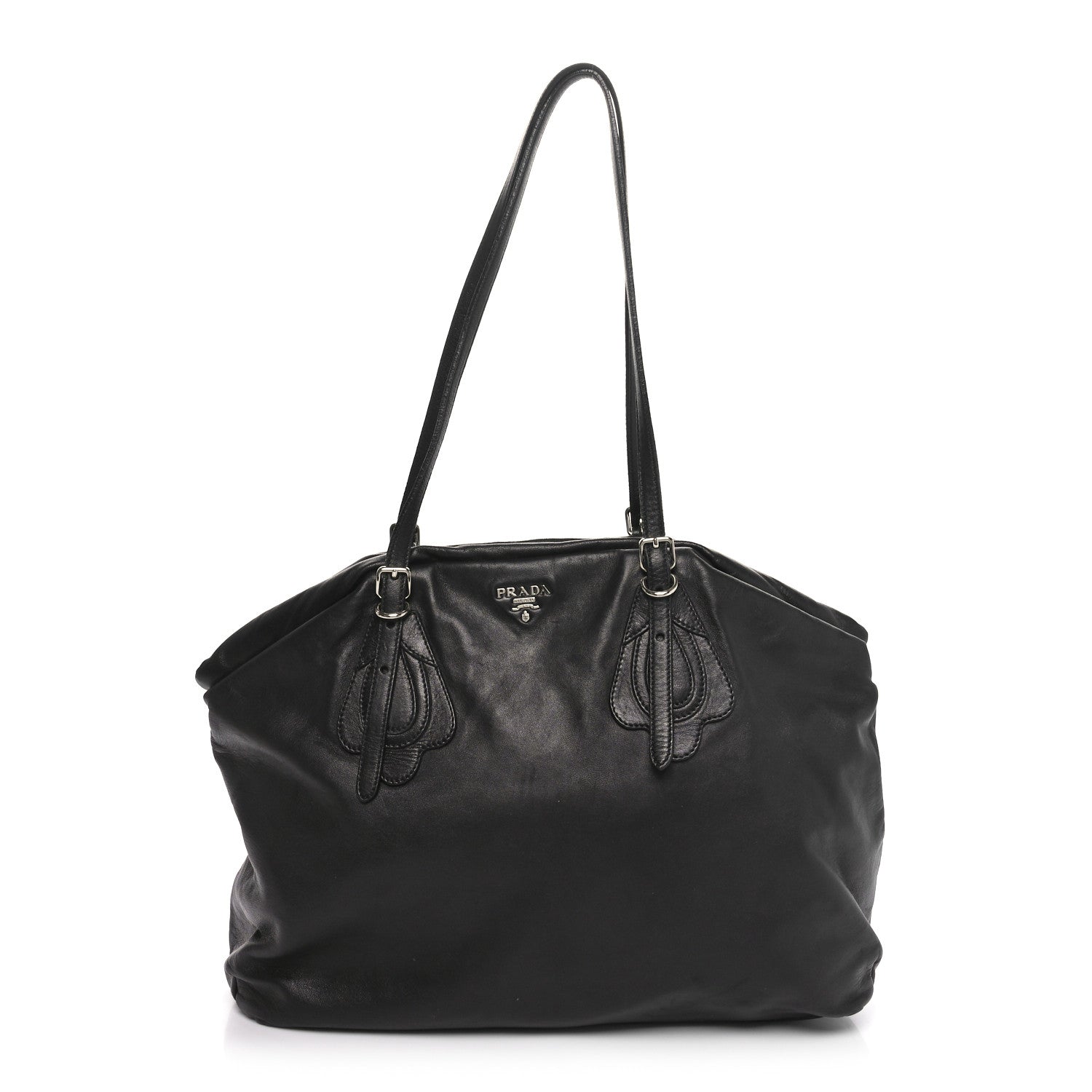 Prada Nappa Shoulder Bag Black 1 of 9