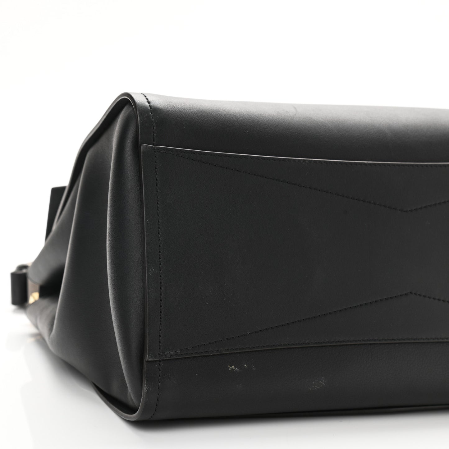 Calfskin Medium Mystic Shoulder Bag Black