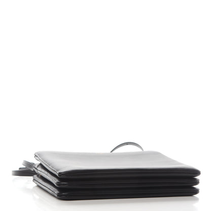 Celine Lambskin Small Trio Crossbody Bag Black 4 of 7