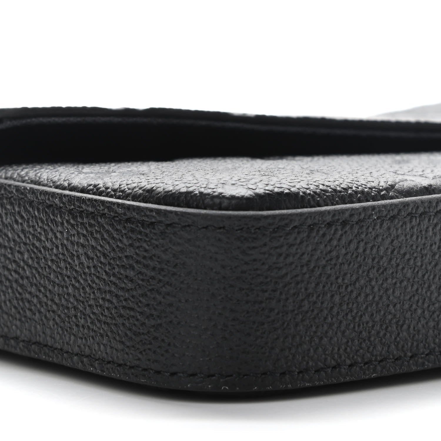 Louis Vuitton Empreinte Pochette Felicie Chain Wallet Black 9 of 11