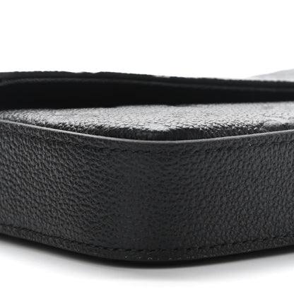 Louis Vuitton Empreinte Pochette Felicie Chain Wallet Black 9 of 11