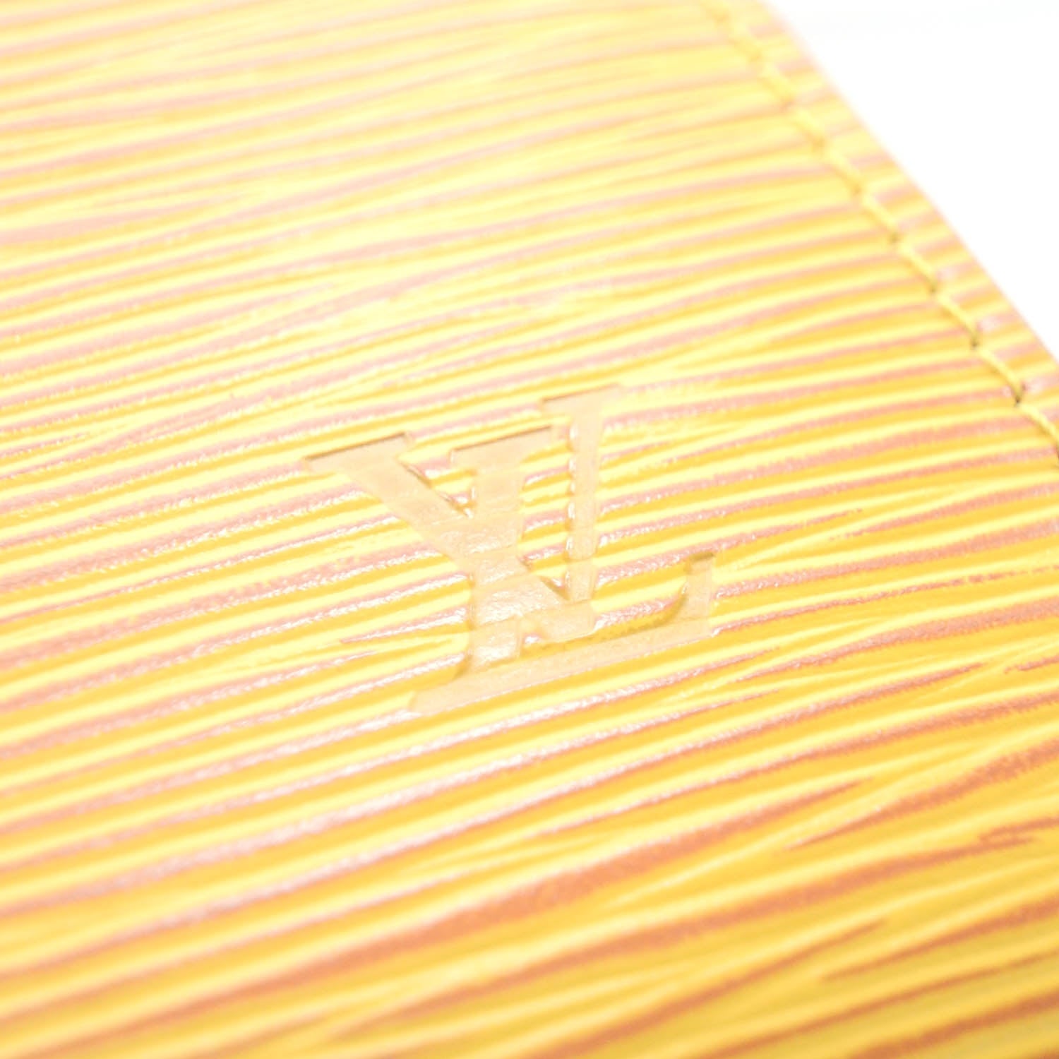 Louis Vuitton Epi Pochette Accessories 21 Yellow 14 of 14