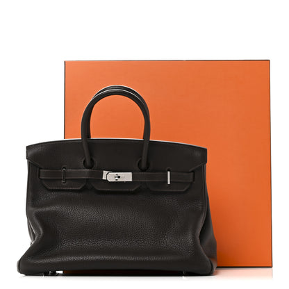 Hermes Togo BIRKIN 35 Chocolate 11 of 11