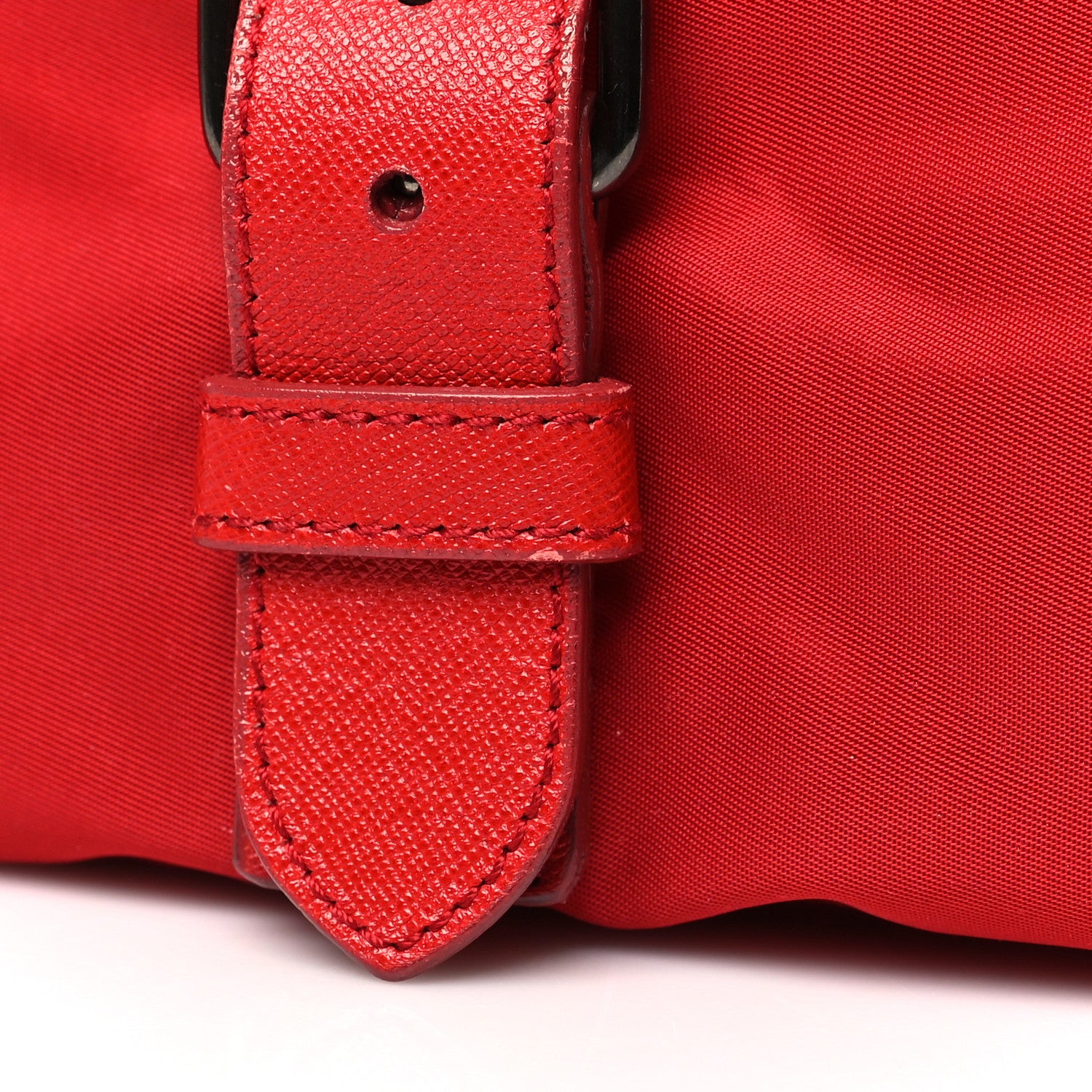 Prada Nylon Vela Sport Messenger Bag Rosso 12 of 12