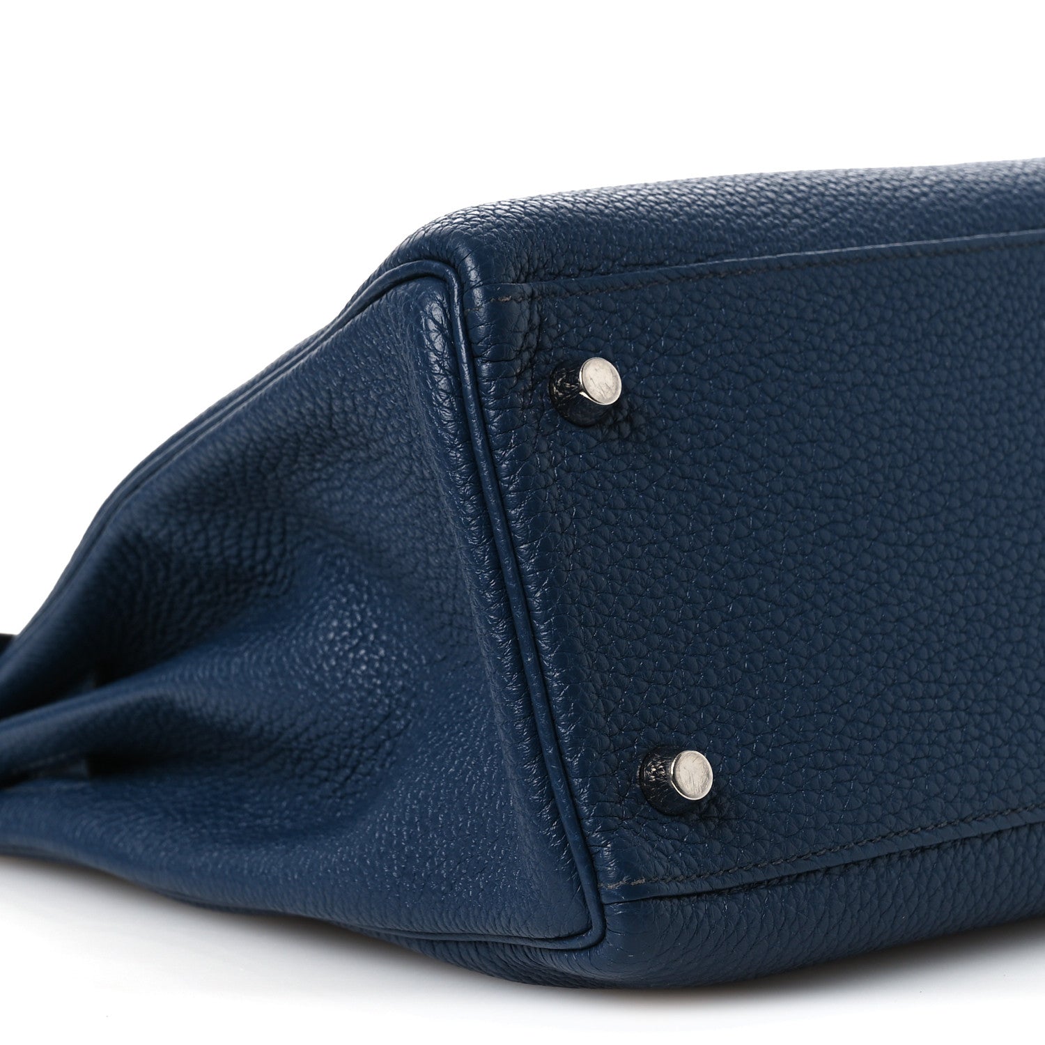 Hermes Togo Kelly Retourne 28 Bleu De Prusse 9 of 17