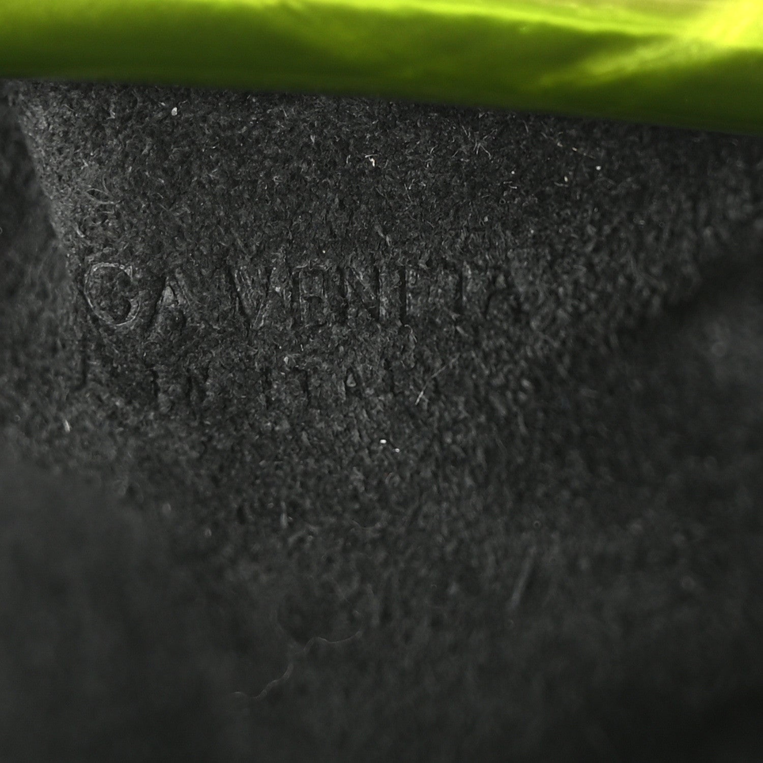 Bottega Veneta Metallic Crushed Calfskin The Mini Pouch Chlorophyll 6 of 9