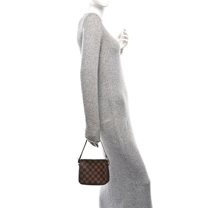 Louis Vuitton Damier Ebene Trousse Make Up Bag Pochette 2 of 10