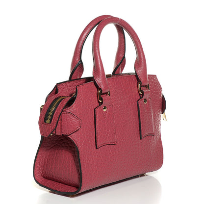 Burberry Signature Grain Small Clifton Bag Peony Rose 3 of 8
