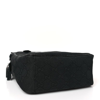 Gucci GG Monogram Flight Small Crossbody Bag Black 4 of 9