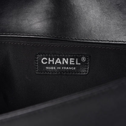 Chanel Lambskin Quilted Medium Boy Flap Black 6 of 11