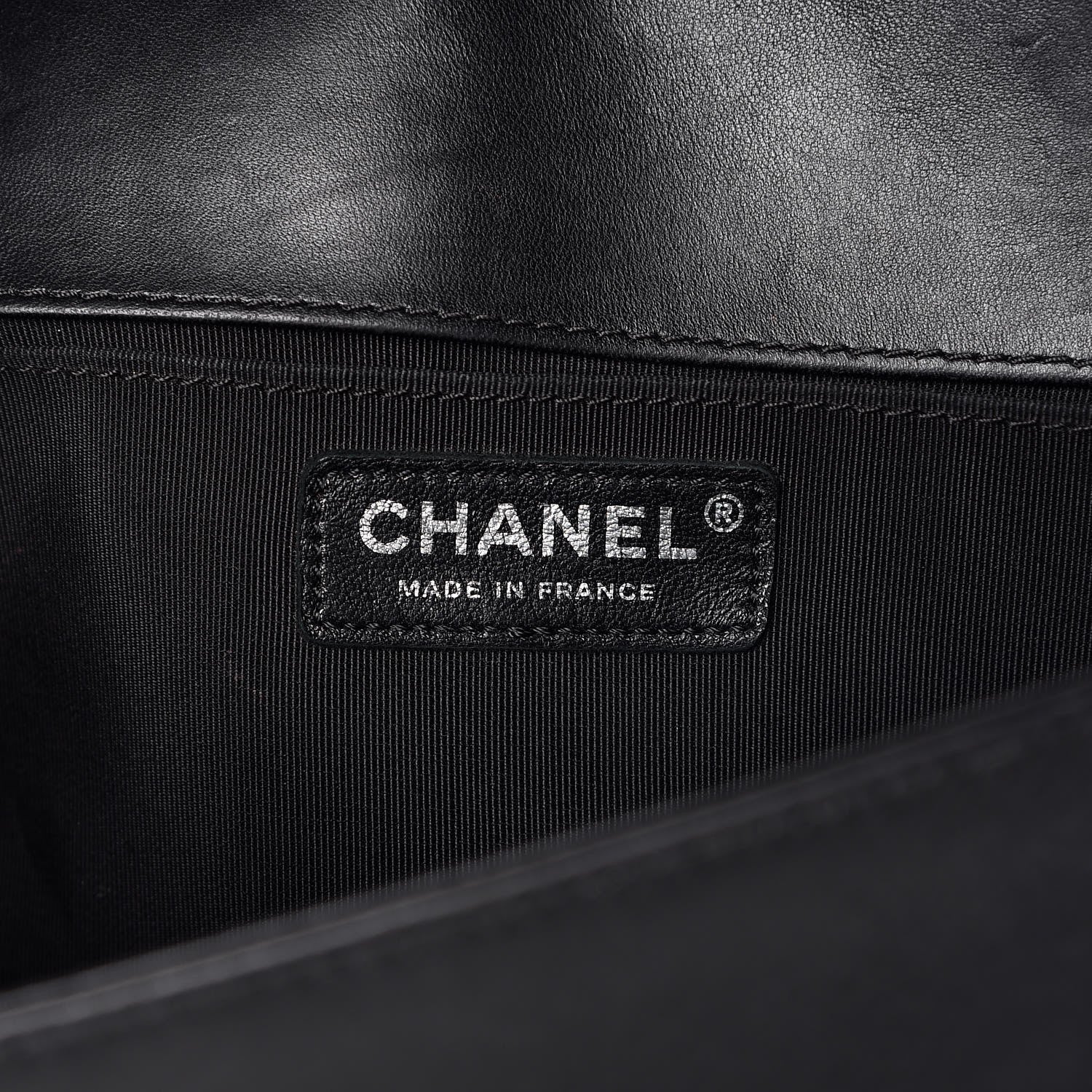 Chanel Lambskin Quilted Medium Boy Flap Black 6 of 18
