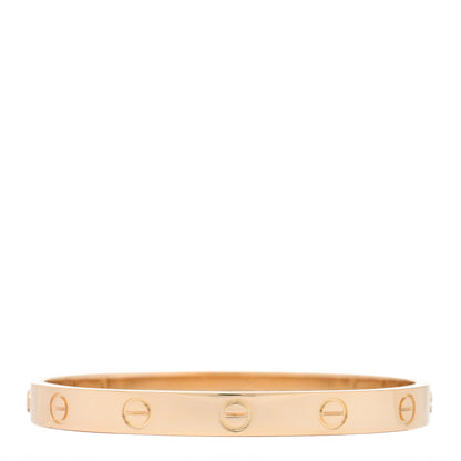 Cartier 18K Yellow Gold Love Bracelet 16 1 of 7