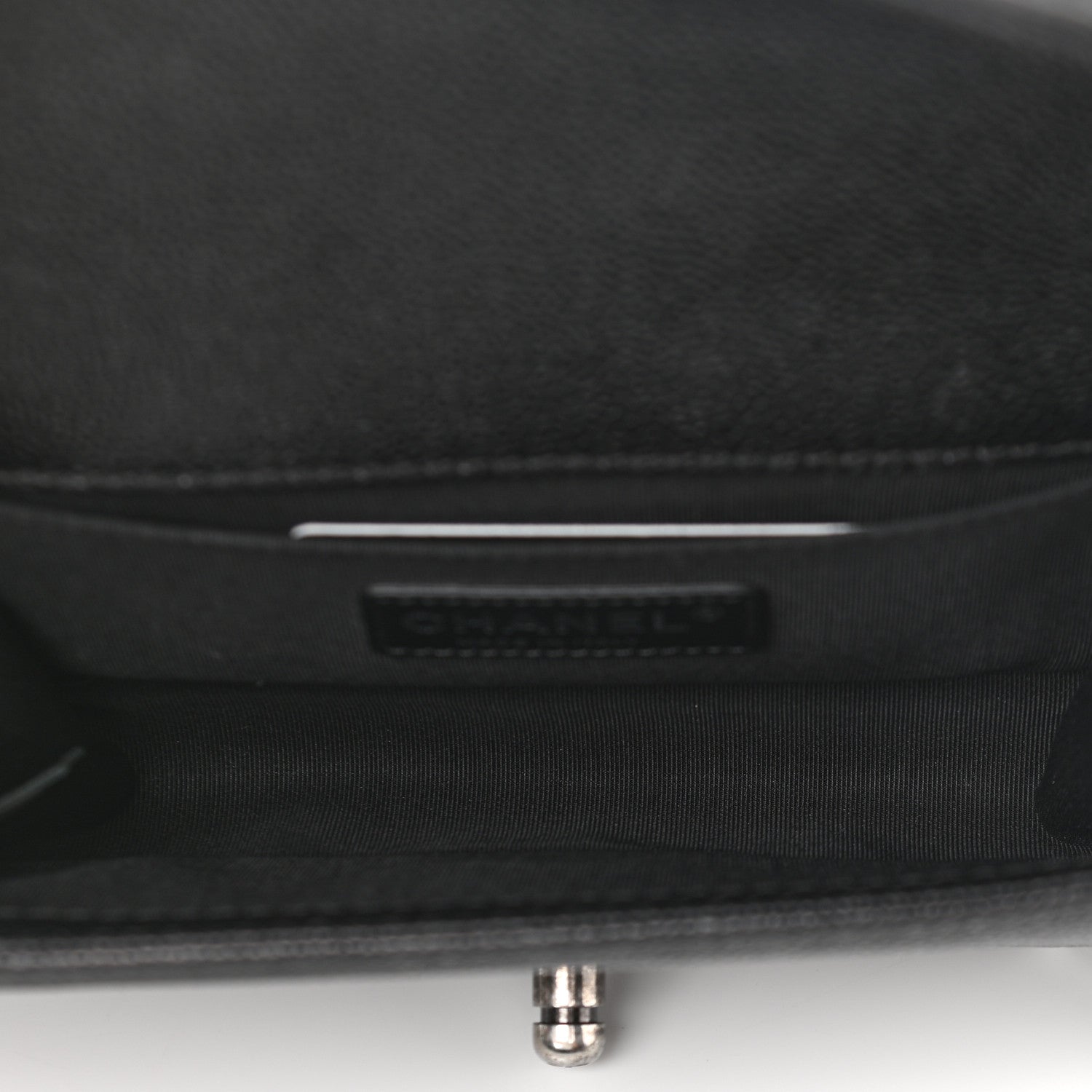 Chanel Caviar Quilted Small Boy Flap Black 5 of 11