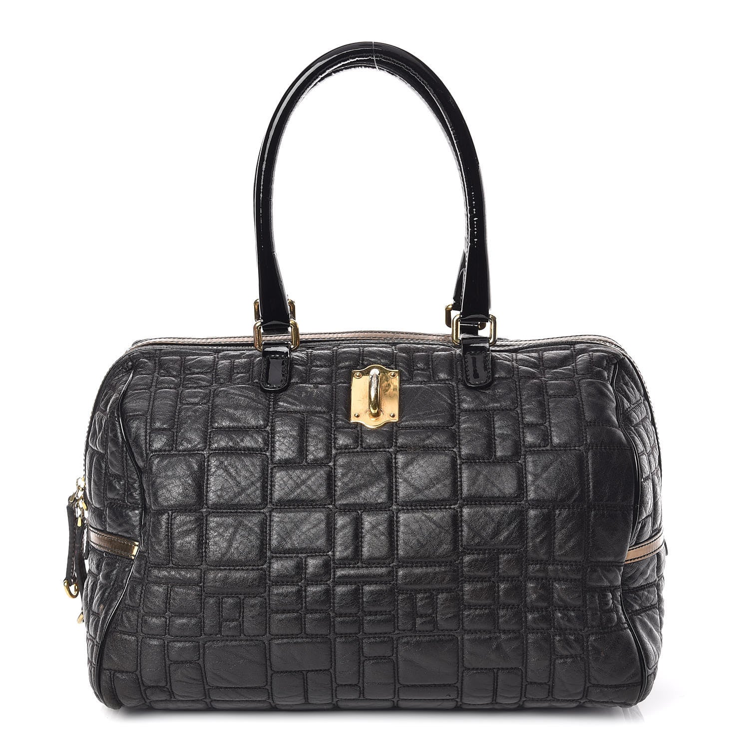 Dolce & Gabbana Calfskin Quilted Miss Marylou Hobo Bag Black 1 of 24