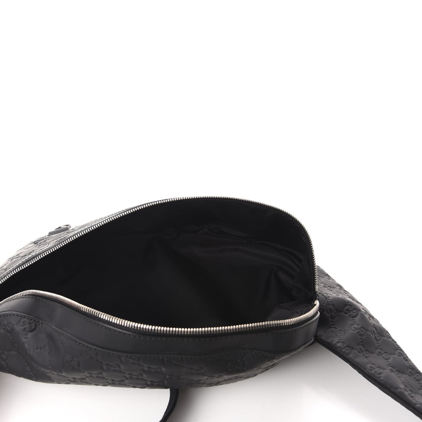 Guccissima Web Belt Bag Black