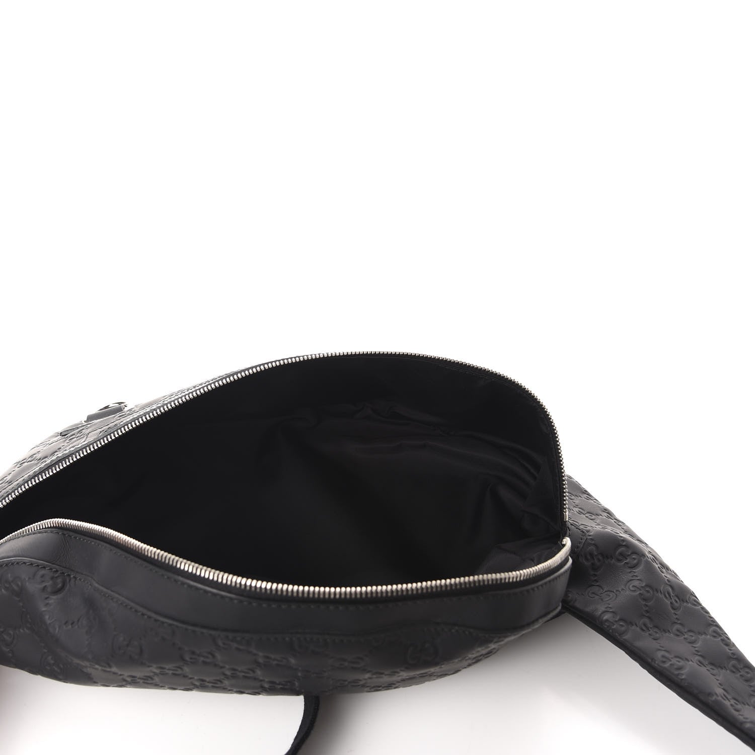 Gucci Guccissima Web Belt Bag Black 4 of 11