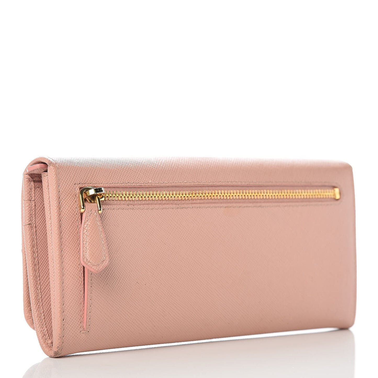 Saffiano Bow Continental Wallet Orchidea